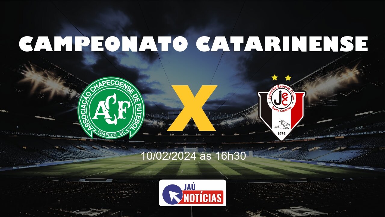 Chapecoense x Joinville hoje (10/02/2024), onde assistir ao vivo e ...