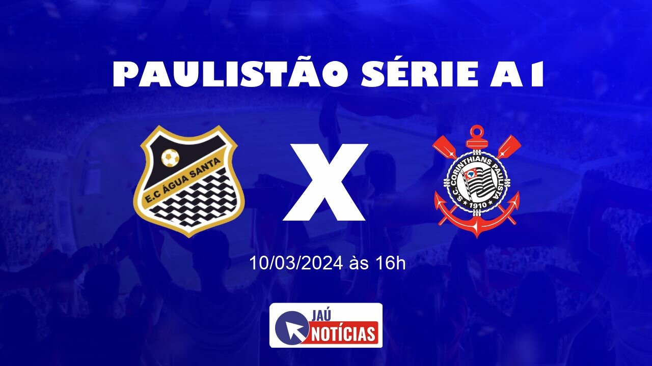 Água Santa x Corinthians hoje (10/03/2024), onde assistir ao vivo e ...