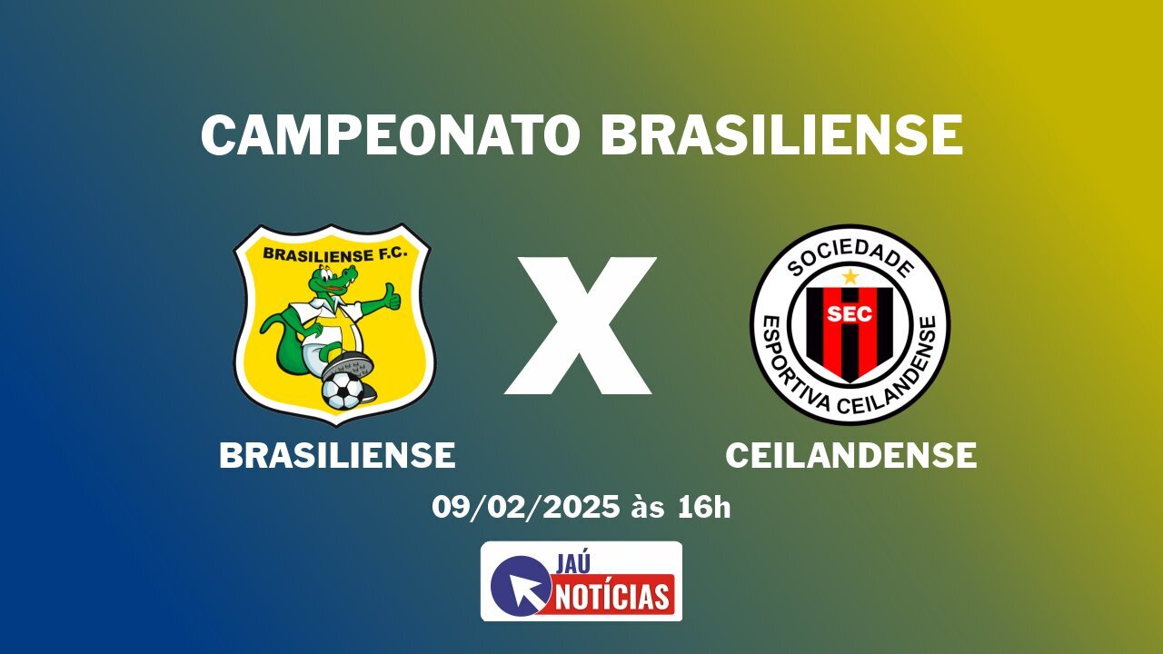 Brasiliense x Ceilandense: Campeonato Brasiliense, Onde Assistir Em 09 ...