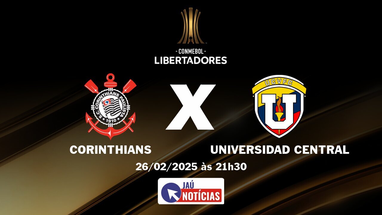 Corinthians x Universidad Central: Libertadores, Onde Assistir Em 26/02 ...
